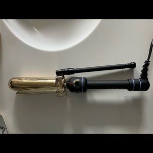 HOT TOOLS Pro Artist 24K Gold Marcel Curling Iron, 1-1/2 inch